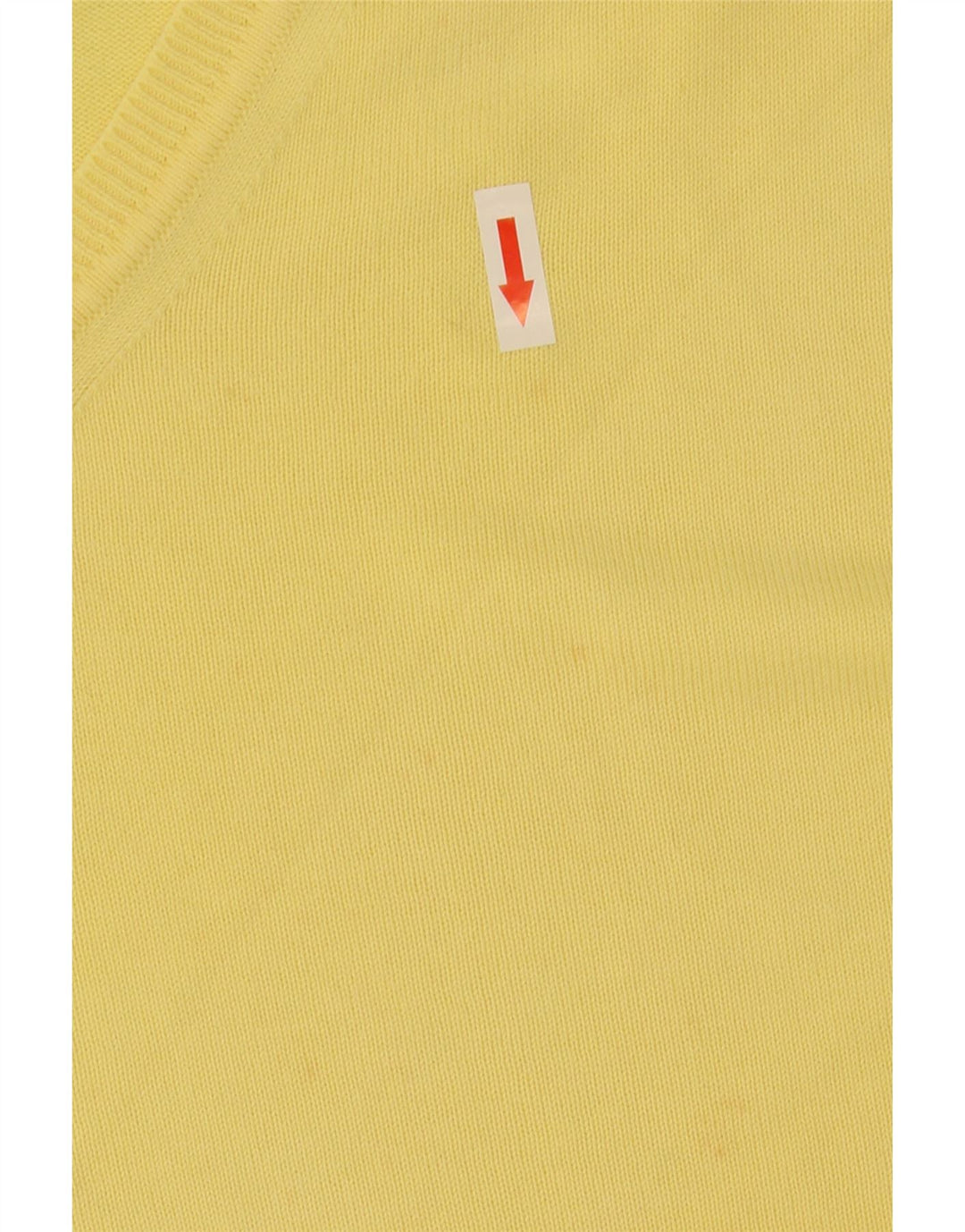 Pulover pentru bărbați Zara, cu decolteu în V, XL, galben