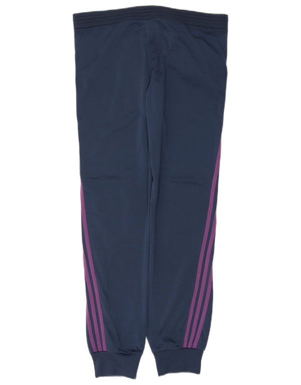 Pantaloni de trening pentru femei ADIDAS Joggeri UK 10 Poliester bleumarin mic