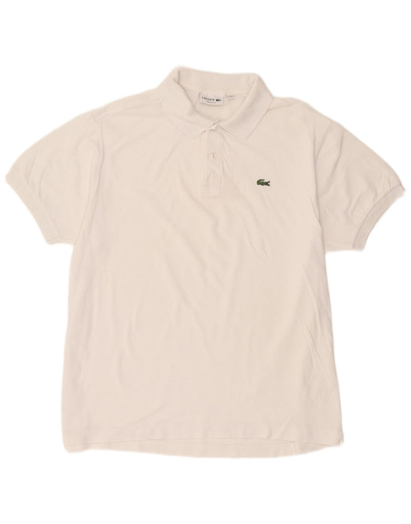 Tricou polo Lacoste Classic Fit pentru bărbați Mărimea 8 3XL Bumbac alb
