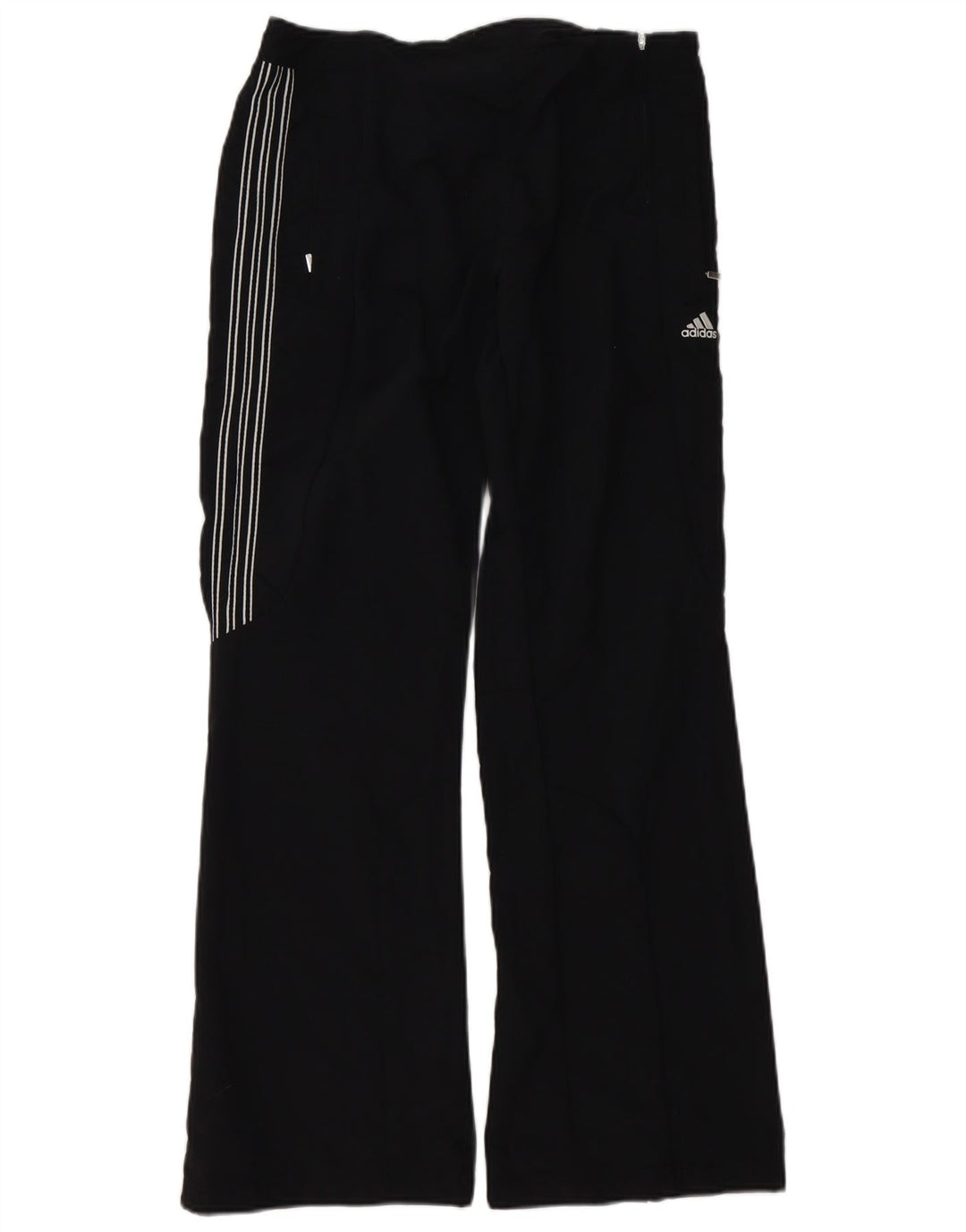 Pantaloni de trening Adidas pentru femei UK 14 Poliester mediu negru