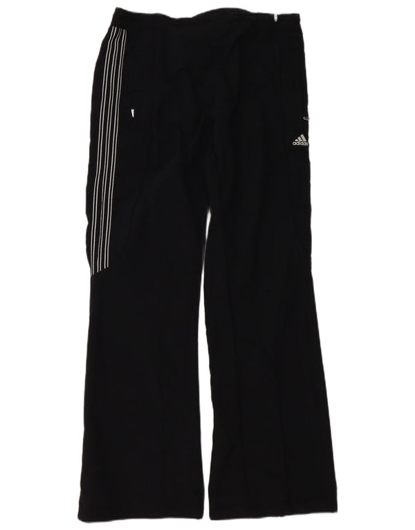 Pantaloni de trening Adidas pentru femei UK 14 Poliester mediu negru