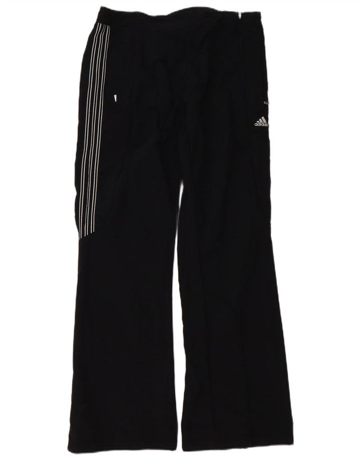 Pantaloni de trening Adidas pentru femei UK 14 Poliester mediu negru