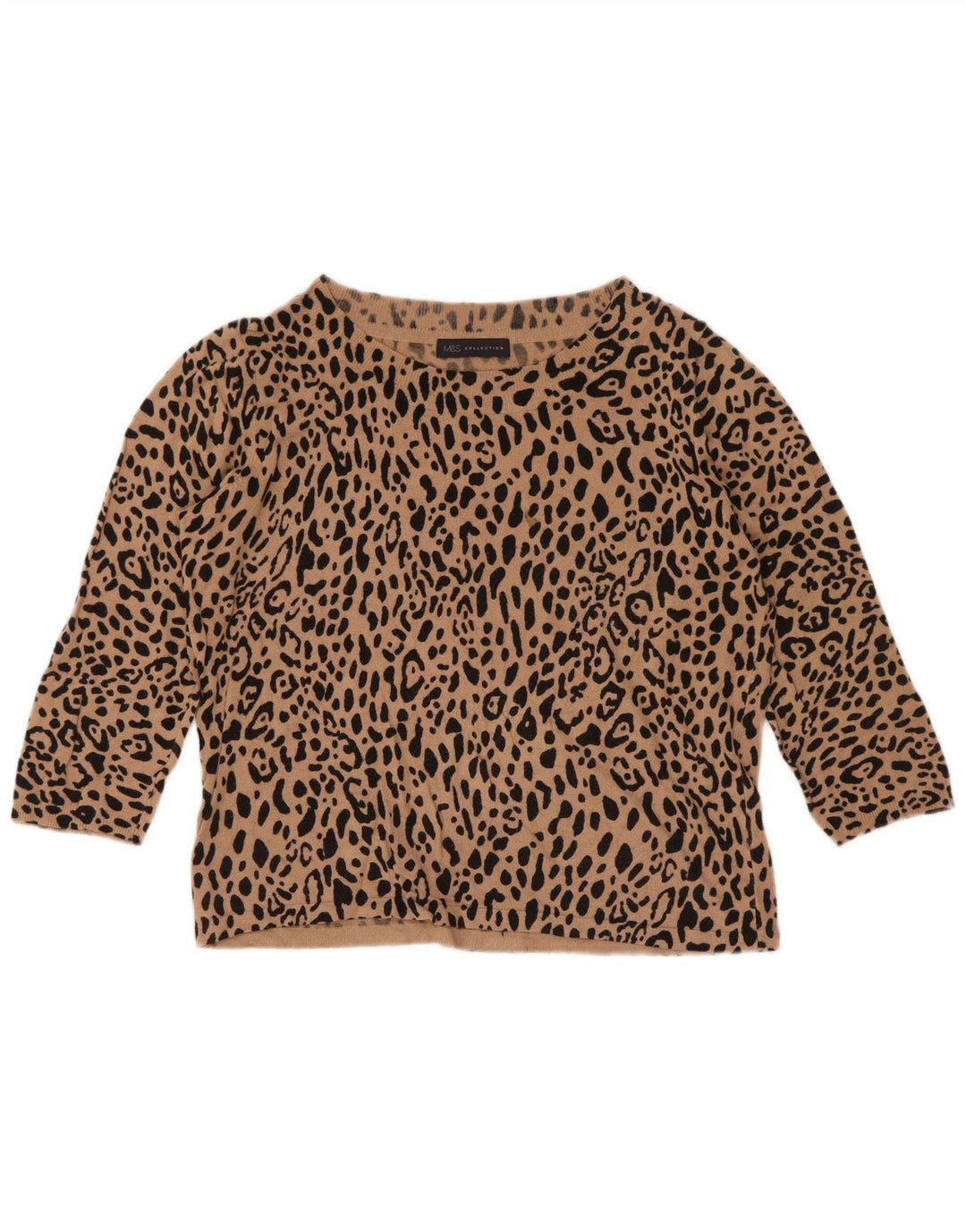 Pulover pentru femei Marks & Spencer Crop Crew Gate UK 12 Maro Mediu