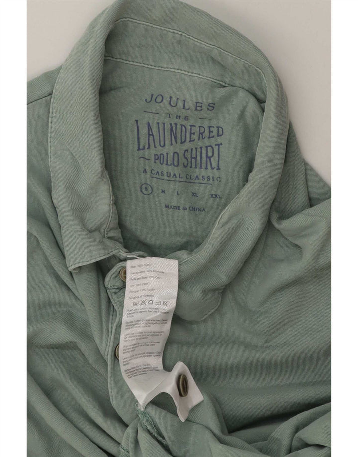 Tricou polo pentru bărbați Joules Bumbac verde mic