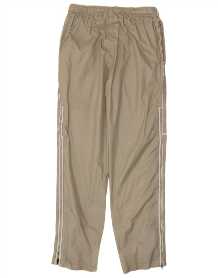 Pantaloni de trening vintage pentru bărbați, poliamidă, bej mediu
