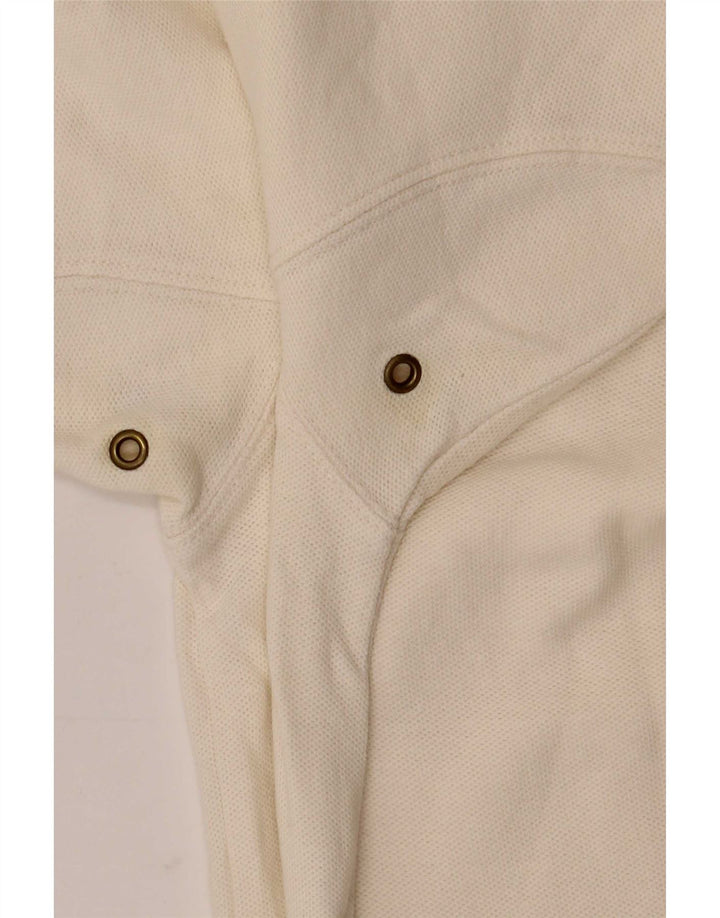 Tricou polo pentru bărbați Timberland, bumbac cu dungi, bej mic