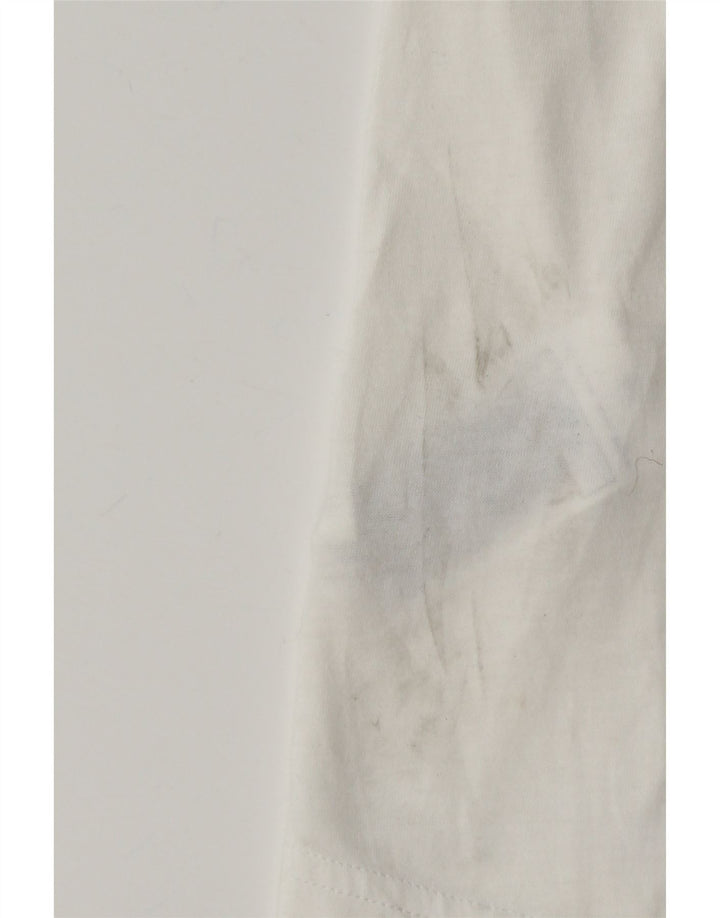 Tricou pentru bărbați Adidas Aeroready Top Medium Alb Poliester