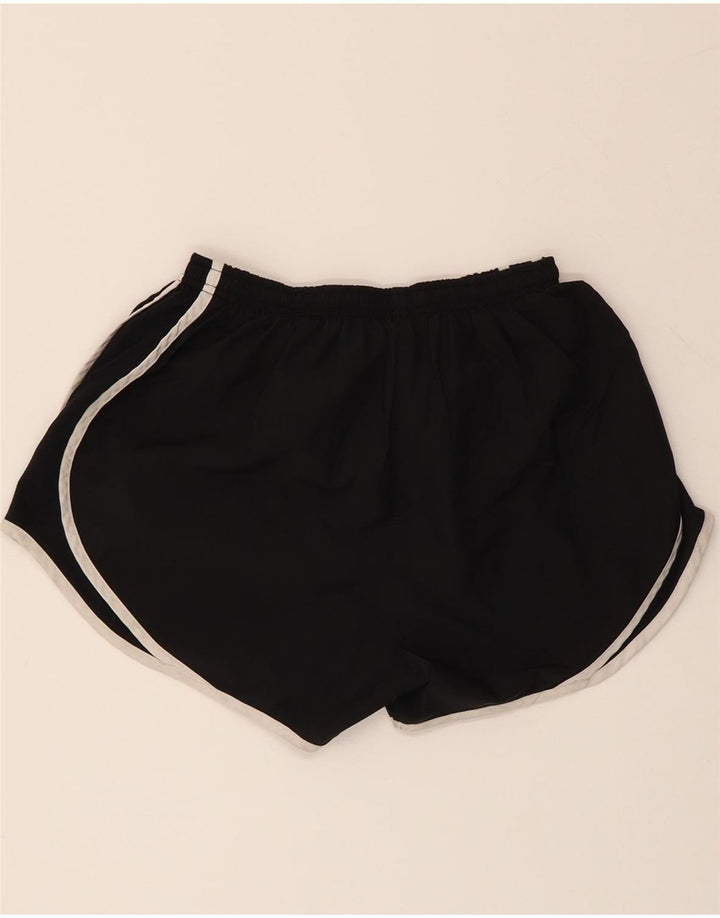 NIKE Womens Dri Fit Sport Shorts UK 14 Medium Black Polyester Vintage Nike and Second-Hand Nike from Messina Hembry 