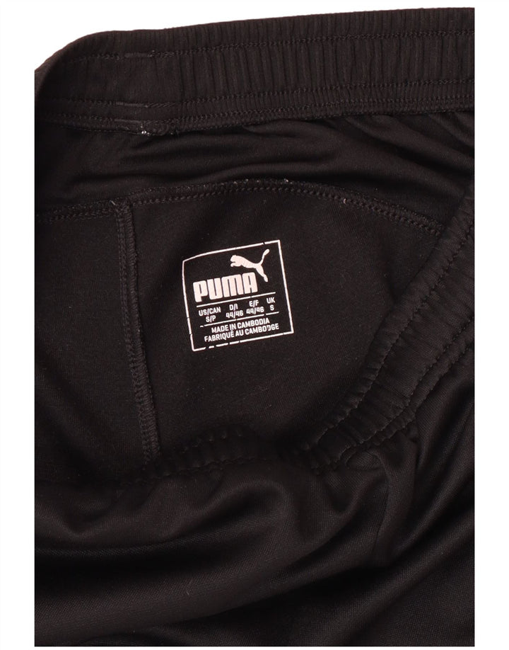 Pantaloni de trening Puma pentru bărbați, negru, poliester color bloc