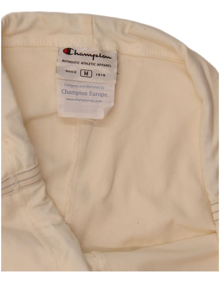Pantaloni de trening pentru femei Champion Flare UK 12 Poliamidă alb mediu mediu