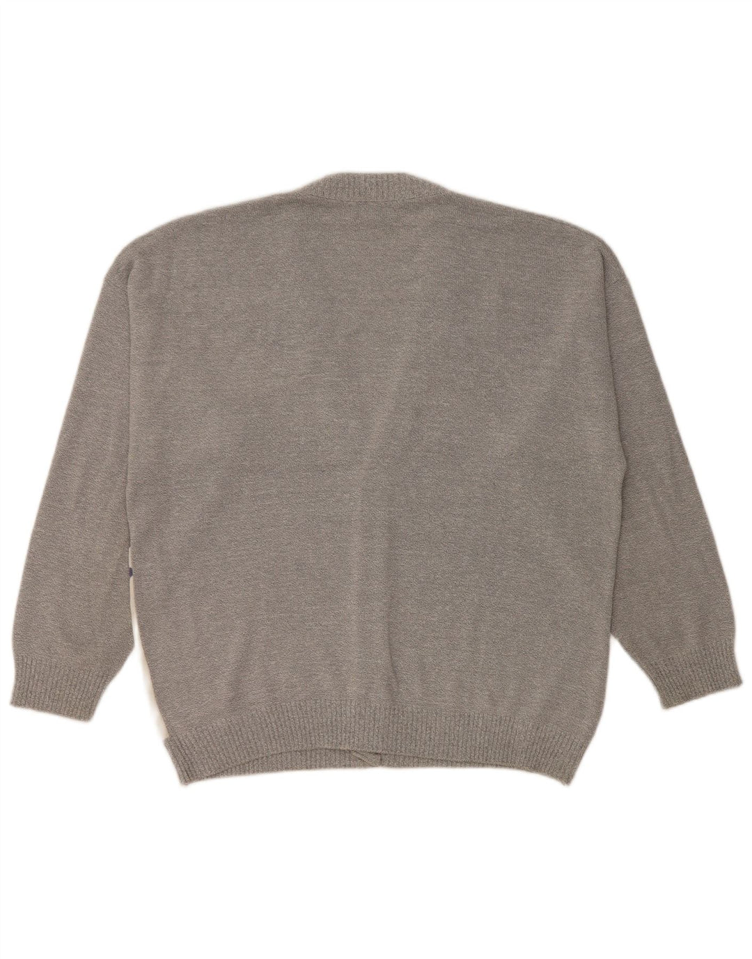 Pulover cardigan pentru bărbați JAC IT 52 mare, gri, bumbac color bloc