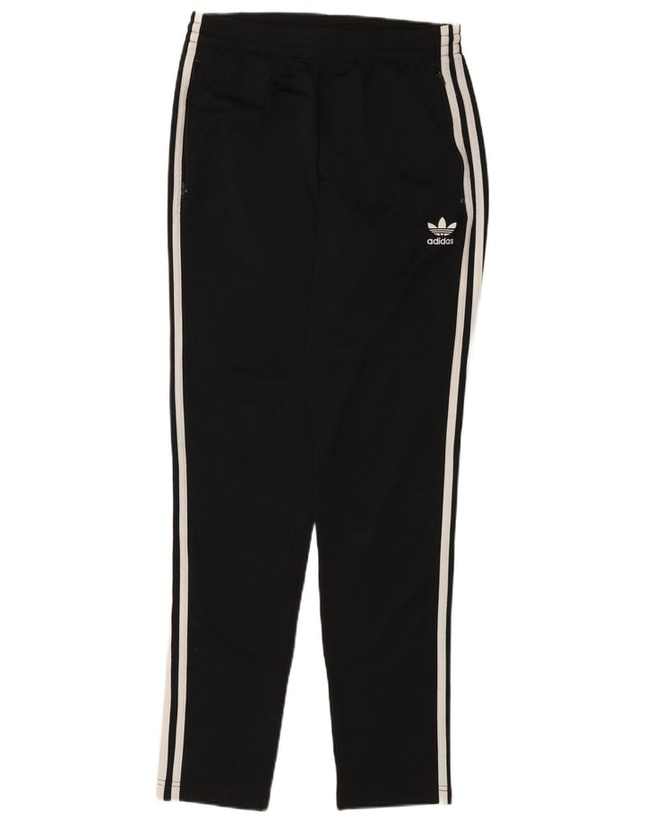 Pantaloni de trening ADIDAS pentru bărbați, poliester mediu negru