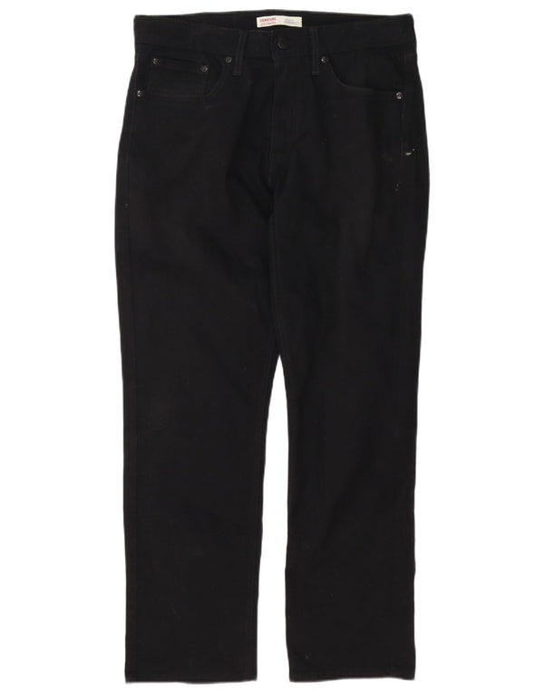 Pantaloni casual drepti pentru bărbați Levi's Signature W32 L30 bumbac negru