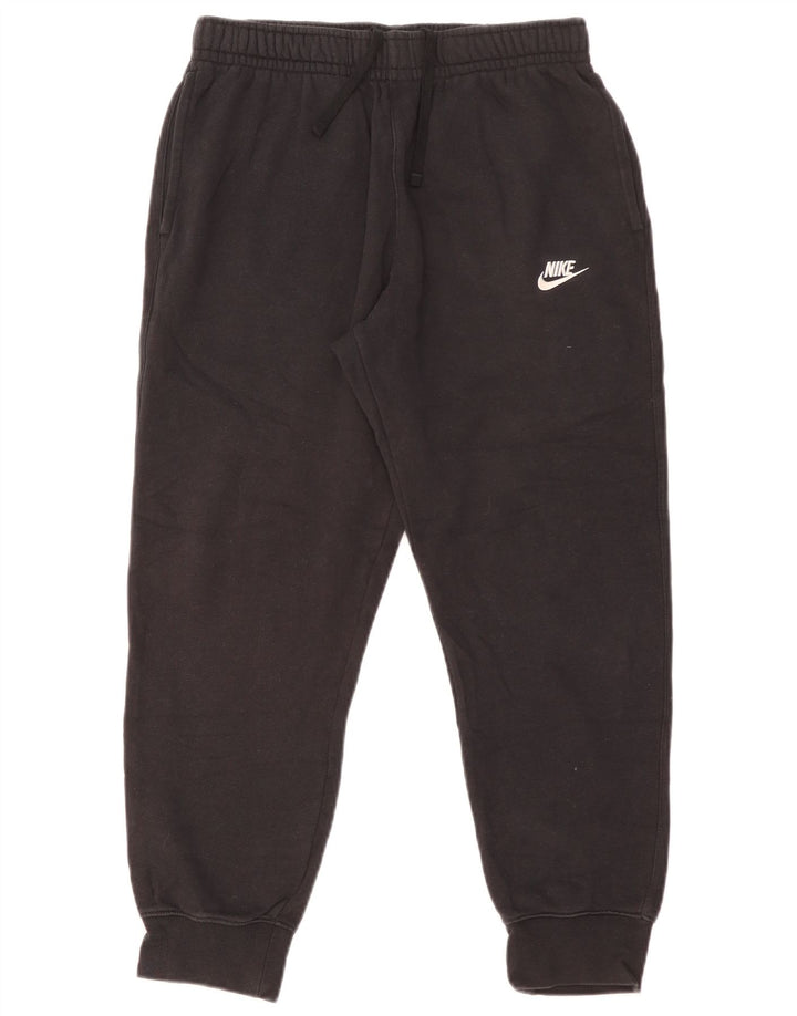 Pantaloni de trening Nike pentru bărbați Joggeri, bumbac mediu negru