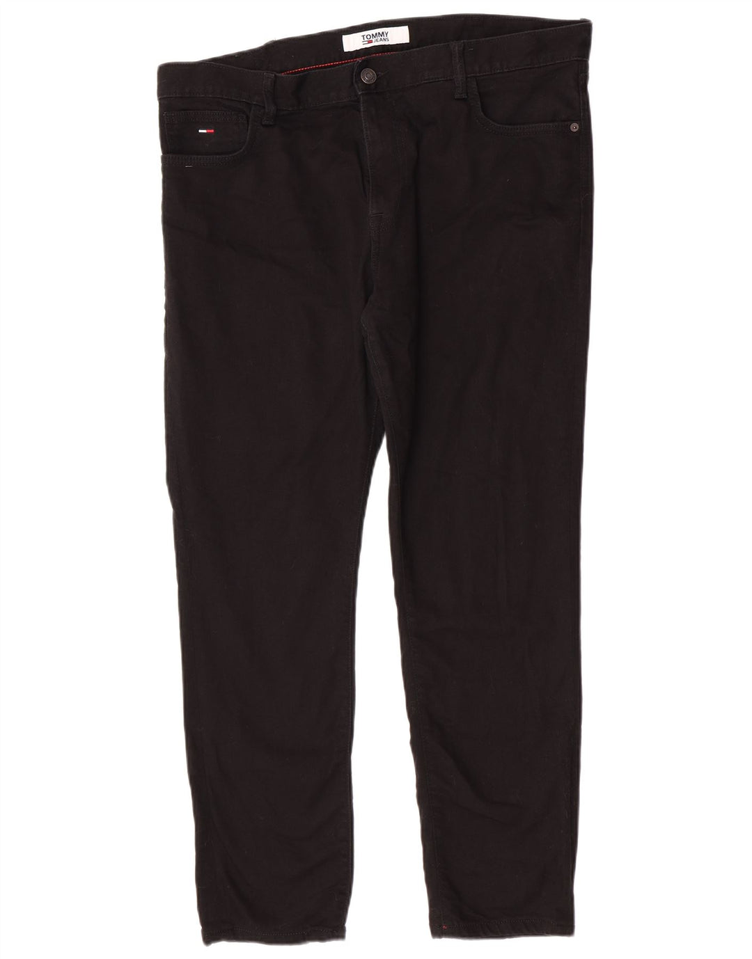 Blugi slim pentru bărbați Tommy Hilfiger W38 L30 bumbac negru