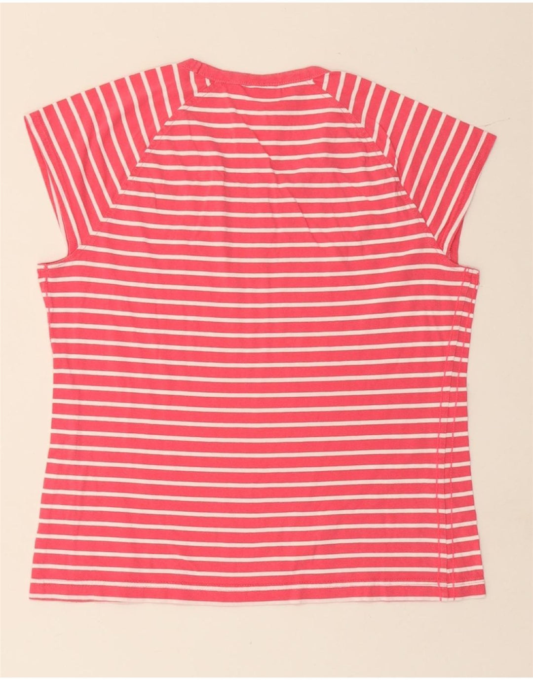 Tricou pentru femei PUMA Slim Top UK 16 Large Pink Striped