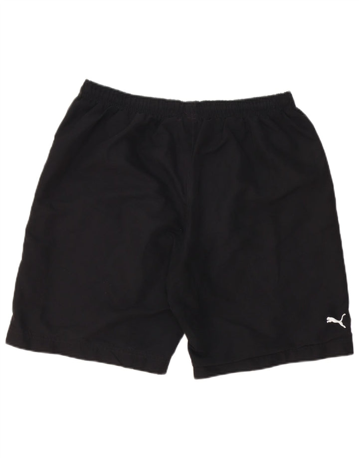 Pantaloni scurți de înot Puma pentru bărbați, mari, negru, poliester