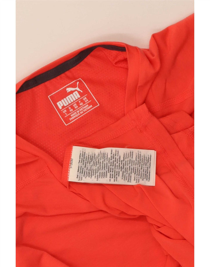 Tricou Puma Femei Top UK 14 Large Red Poliester