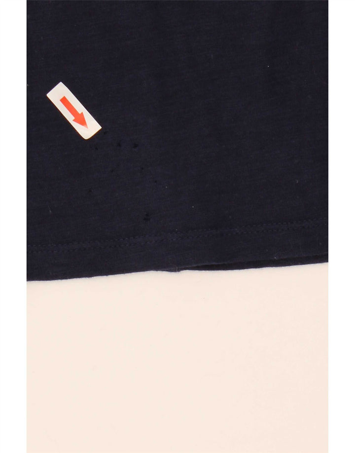 Gap Tricou pentru femei Top UK 12 Medium Bleumarin Bumbac