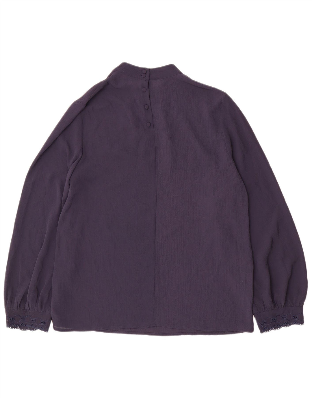 Bluză cu mânecă lungă pentru femei Marks & Spencer UK 12 Medium Bleumarin