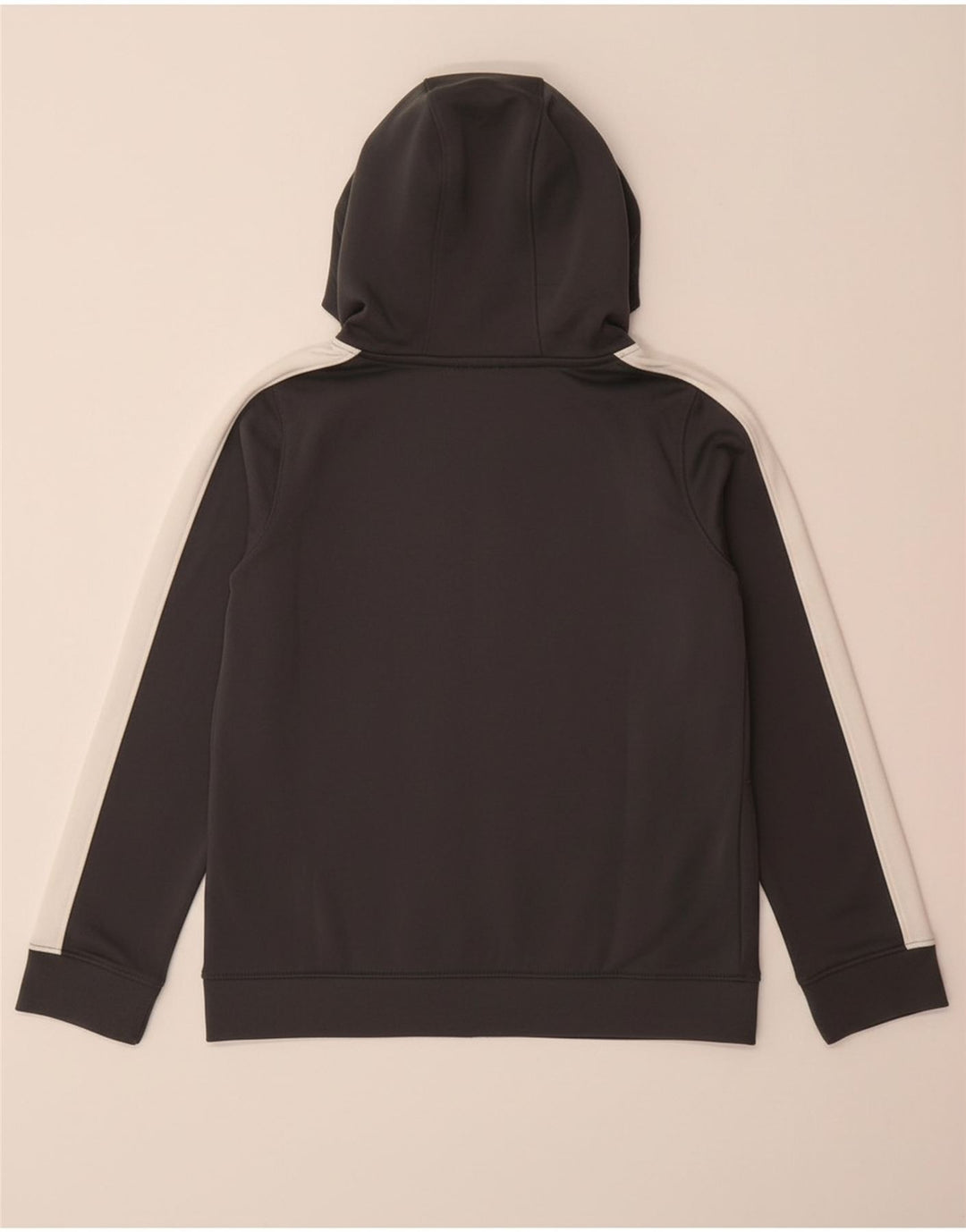 Pulover cu glugă cu fermoar pentru băieți UNDER ARMOUR 9-10 ani, gri mediu, bloc de culoare