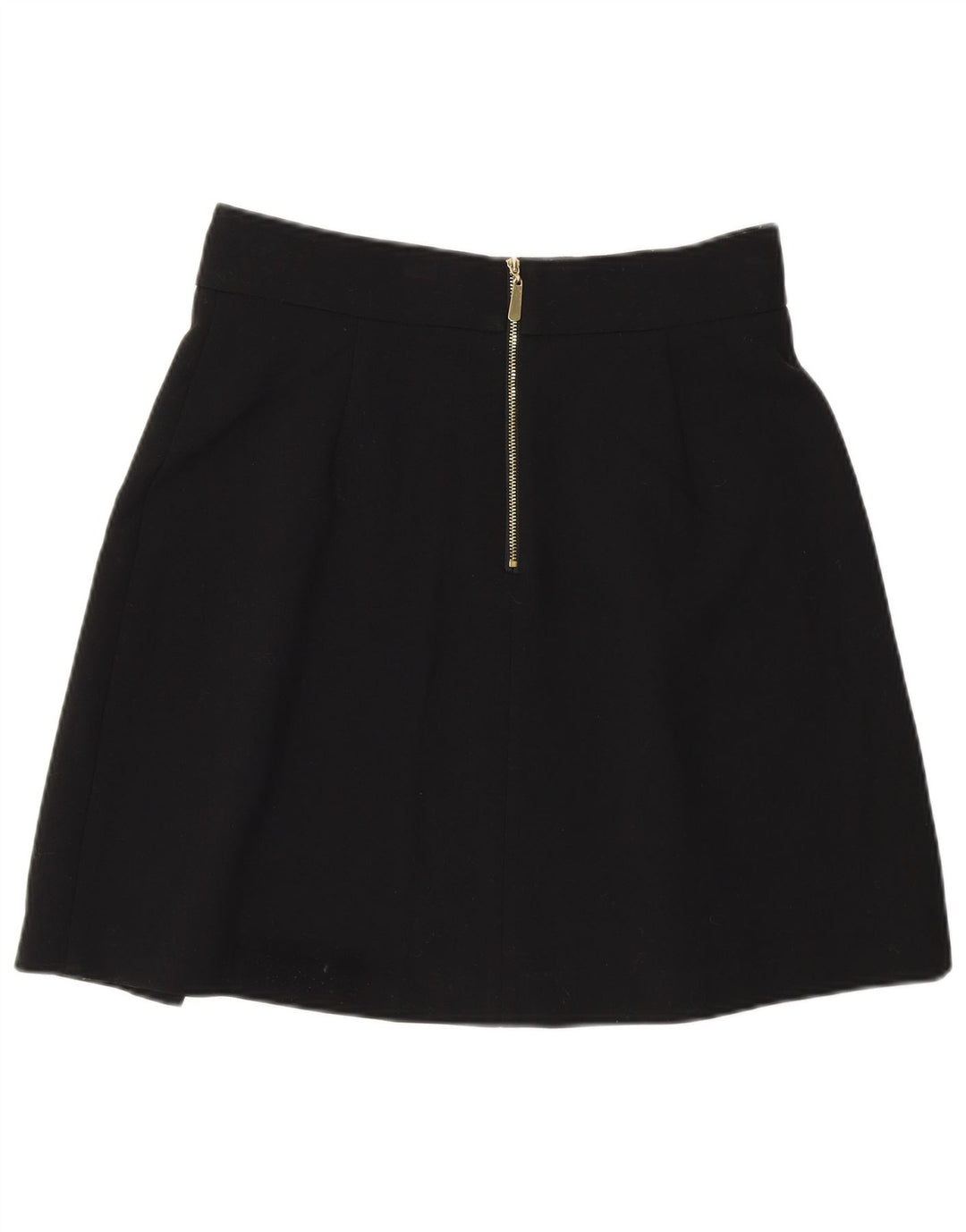Fustă A-Line pentru femei Marks & Spencer UK 10 Small W29 Poliester negru