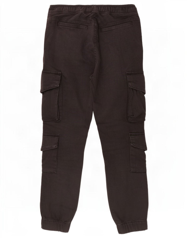 Pantaloni cargo pentru bărbați Zara Joggeri Mediu L31 L28 Negru