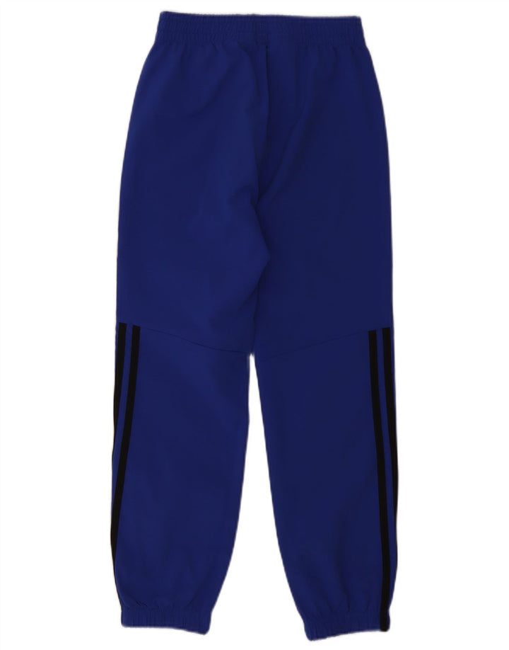 Pantaloni de trening Adidas baieti Joggeri 9-10 ani poliester albastru