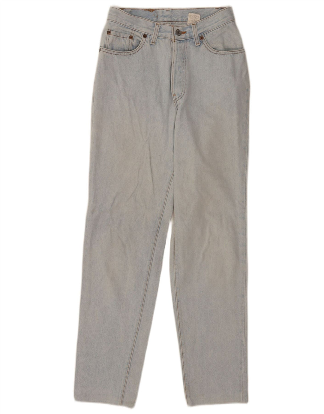 Blugi conici pentru femei Levi's US 5 Small W28 L29 Bumbac albastru