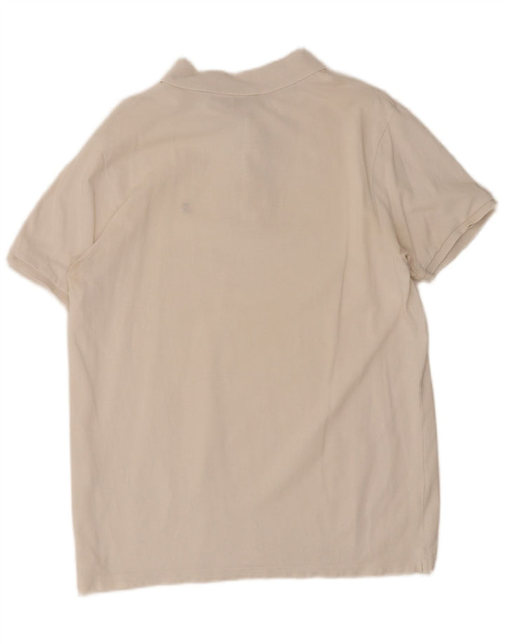 Tricou polo pentru bărbați Rifle, bumbac alb XL