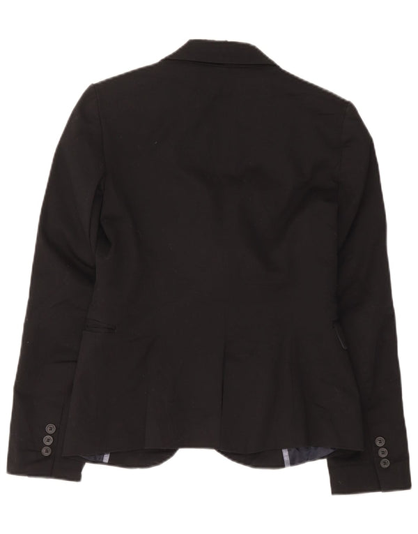 Jachetă pentru femei Zara cu 1 nasture, UK 12 Medium Negru