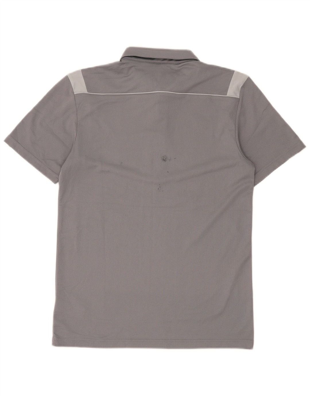 Tricou polo Adidas Climalite pentru bărbați, gri mic, poliester color bloc