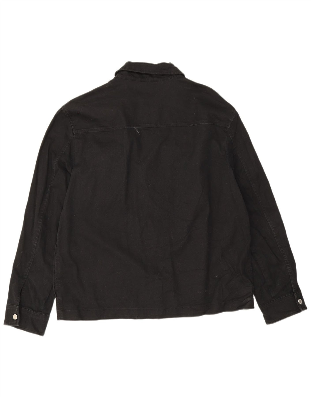 Bomber pentru bărbați Zara UK 42 XL bumbac negru