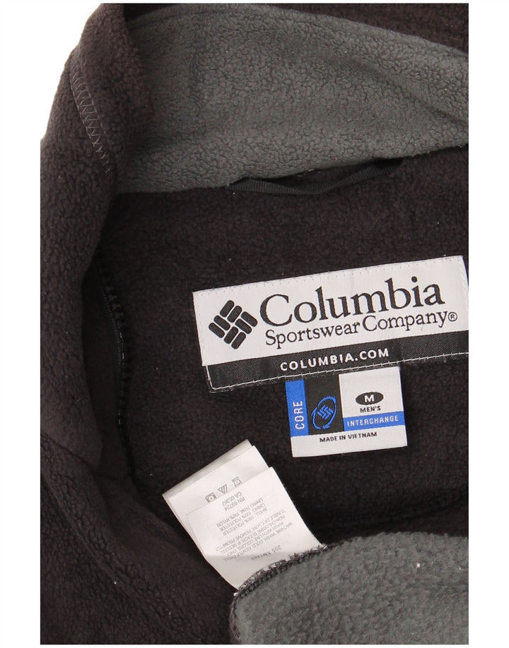 Jachetă pentru bărbați COLUMBIA Interchange Fleece UK 38 Medium Black Colorblock