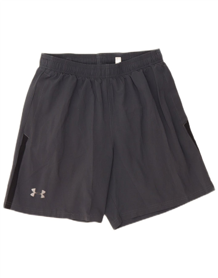 Pantaloni scurți sport pentru bărbați UNDER ARMOUR Heat Gear Medium Gri Colorblock