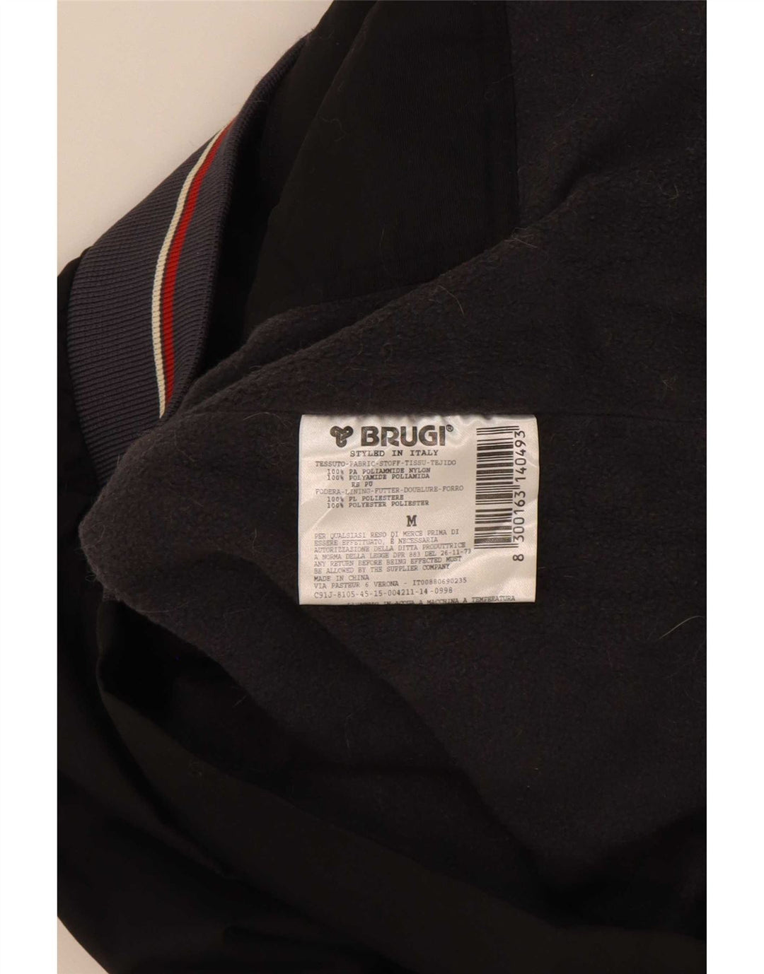 Gilet pentru bărbați Brugi UK 38 Medium Black Colorblock Poliamidă