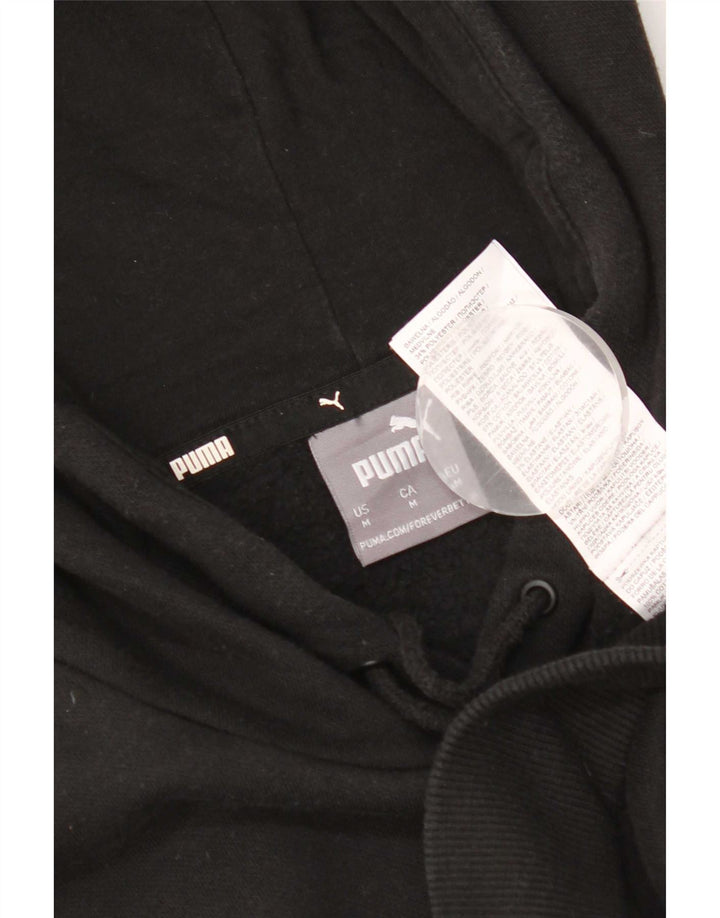Pulover pentru bărbați Puma Graphic Hoodie, bumbac mediu negru