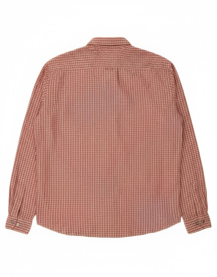 Cămașă SALEWA pentru bărbați, XL, poliester cu carouri roșii