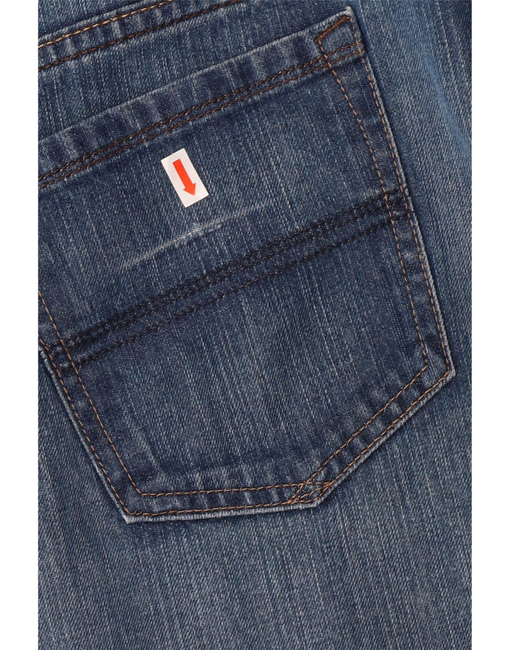 Blugi drepti pentru bărbați Marks & Spencer Blue Harbour W40 L29 Bumbac albastru