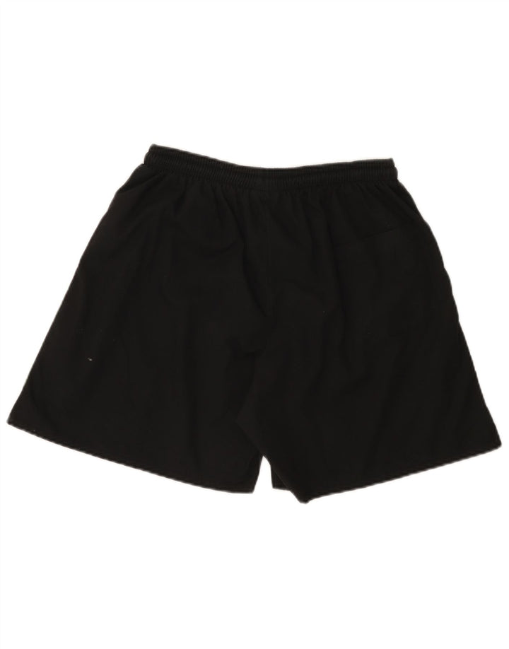 Pantaloni scurți sport grafic Asics XL, bumbac negru