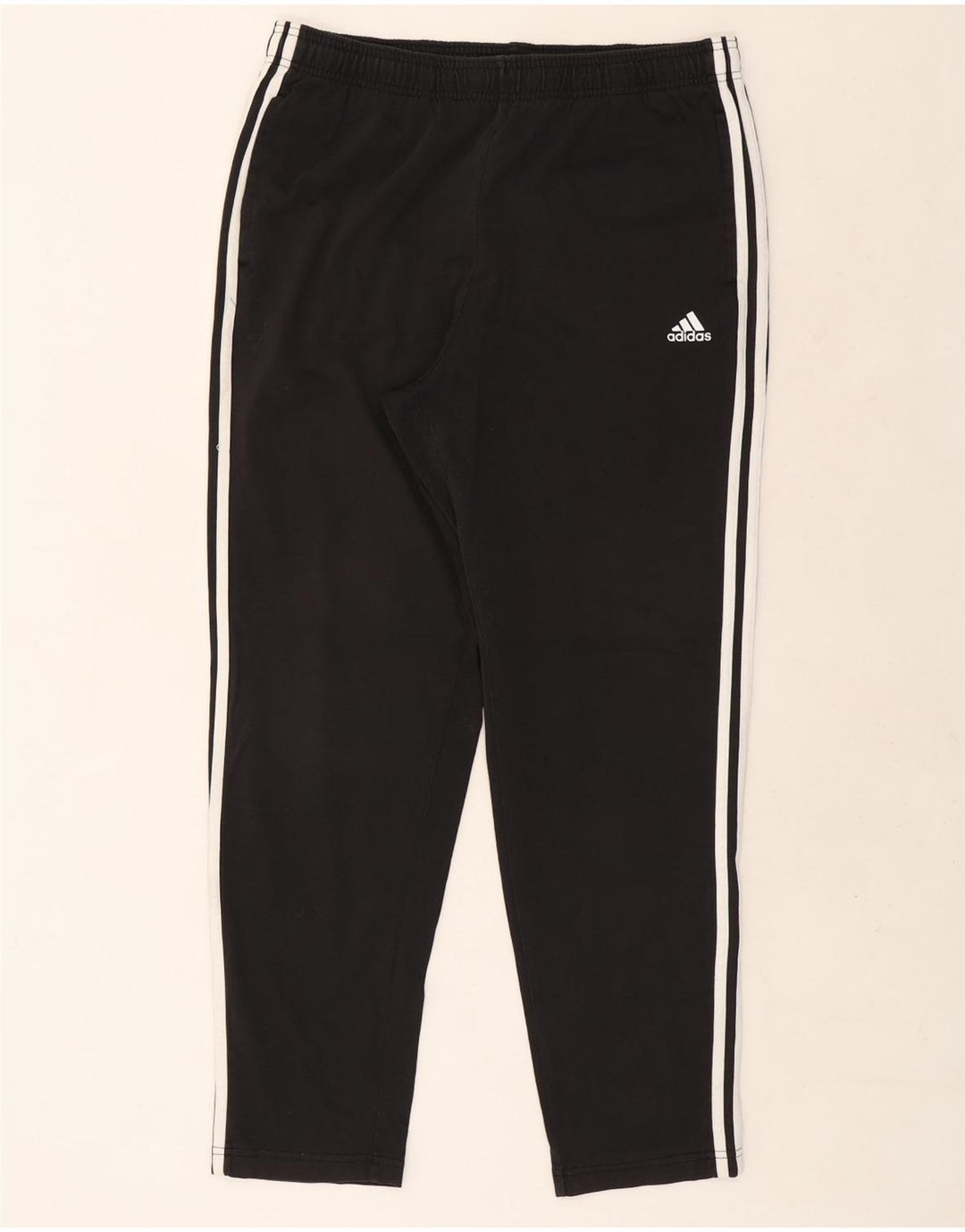 Pantaloni de trening Adidas pentru bărbați XL, bumbac negru