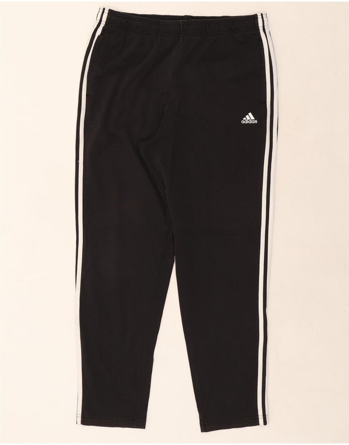 Pantaloni de trening Adidas pentru bărbați XL, bumbac negru