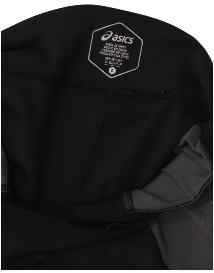 Leggings grafic ASICS pentru femei UK 10, gri mic, blocuri de culoare