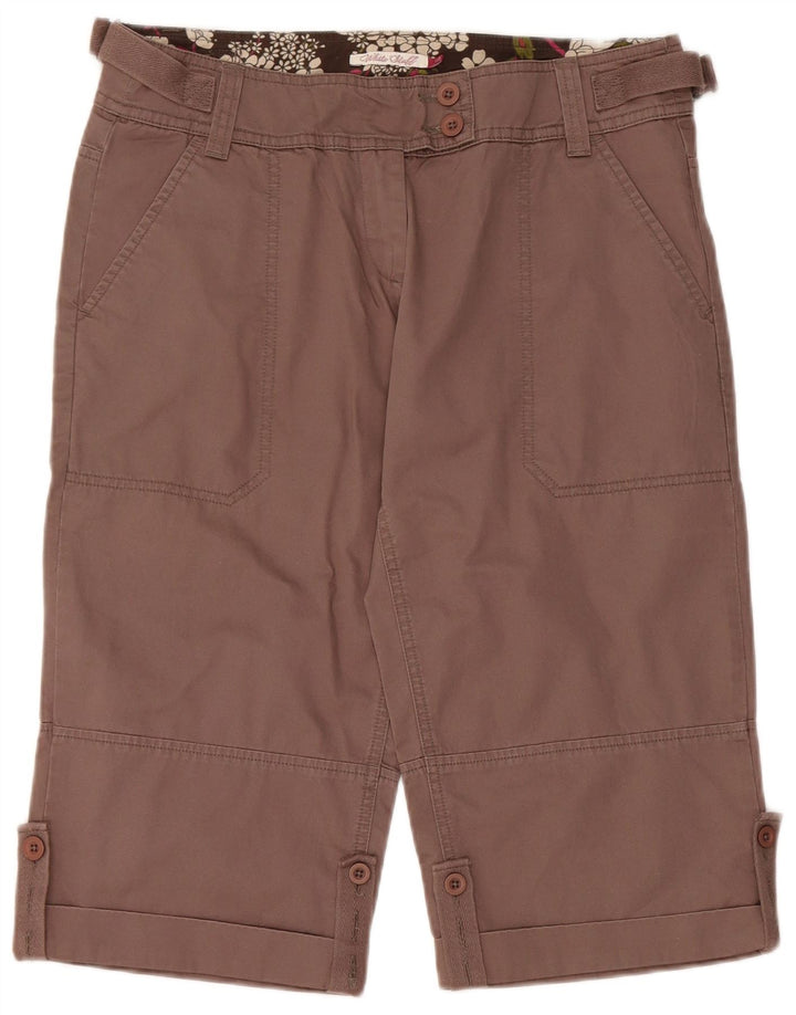 White Stuff Bermude Chino Shorts UK 12 Medium W32 Maro Bumbac