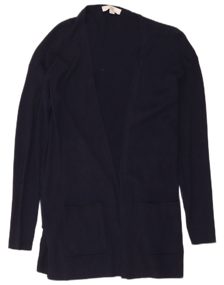 Pulover cardigan cu paragate pentru femei Marks & Spencer UK 14 Medium Bleumarin Cla