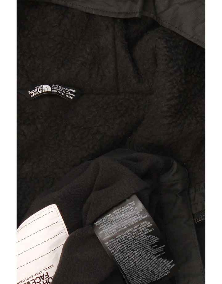 The NORTH FACE Jachetă Windbreaker cu glugă pentru băieți 15-16 ani 2XL Negru