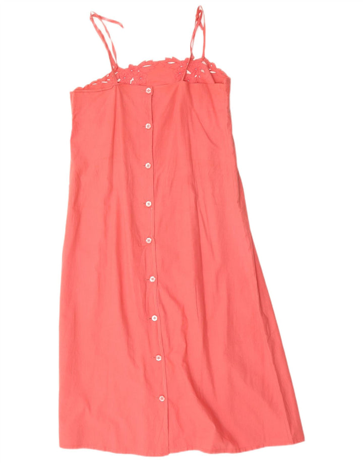 Rochie de soare vintage pentru femei UK 12 Medium Pink Floral