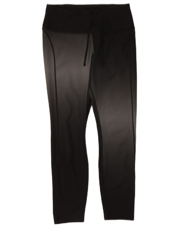 Leggings crop Nike Dri Fit pentru femei UK 12 Poliester mediu negru