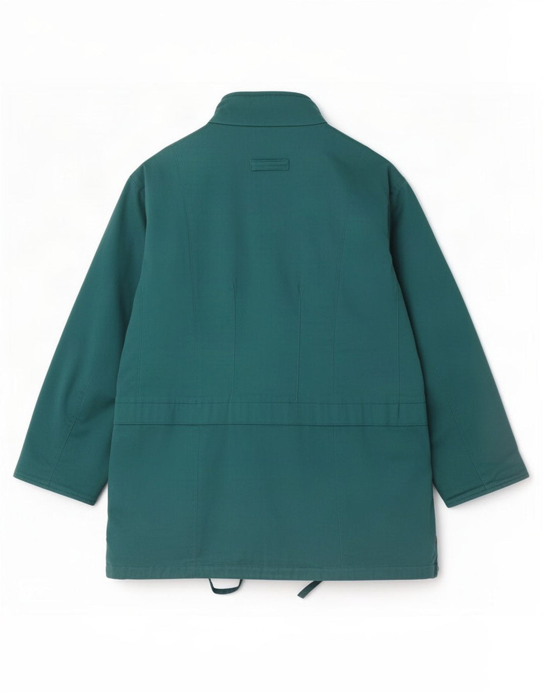 Jachetă Parka Vintage pentru Damă IT 44 Mare Turcoaz Bumbac
