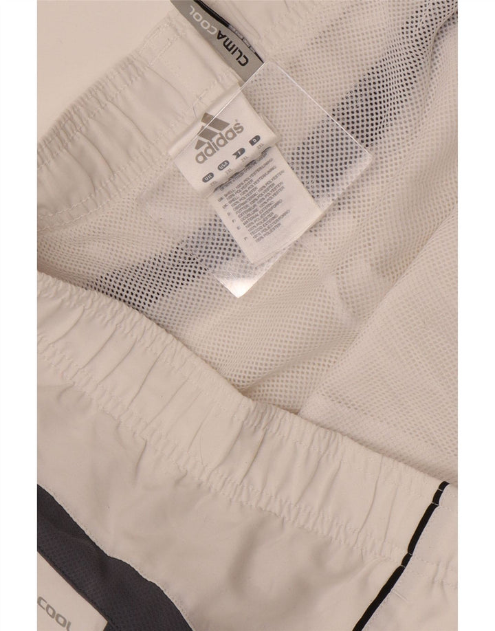 Pantaloni scurți sport pentru bărbați Adidas Climacool 2XL, poliester alb